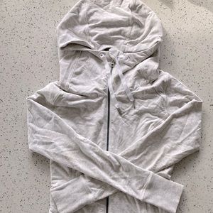 Lululemon long zip up hoodie